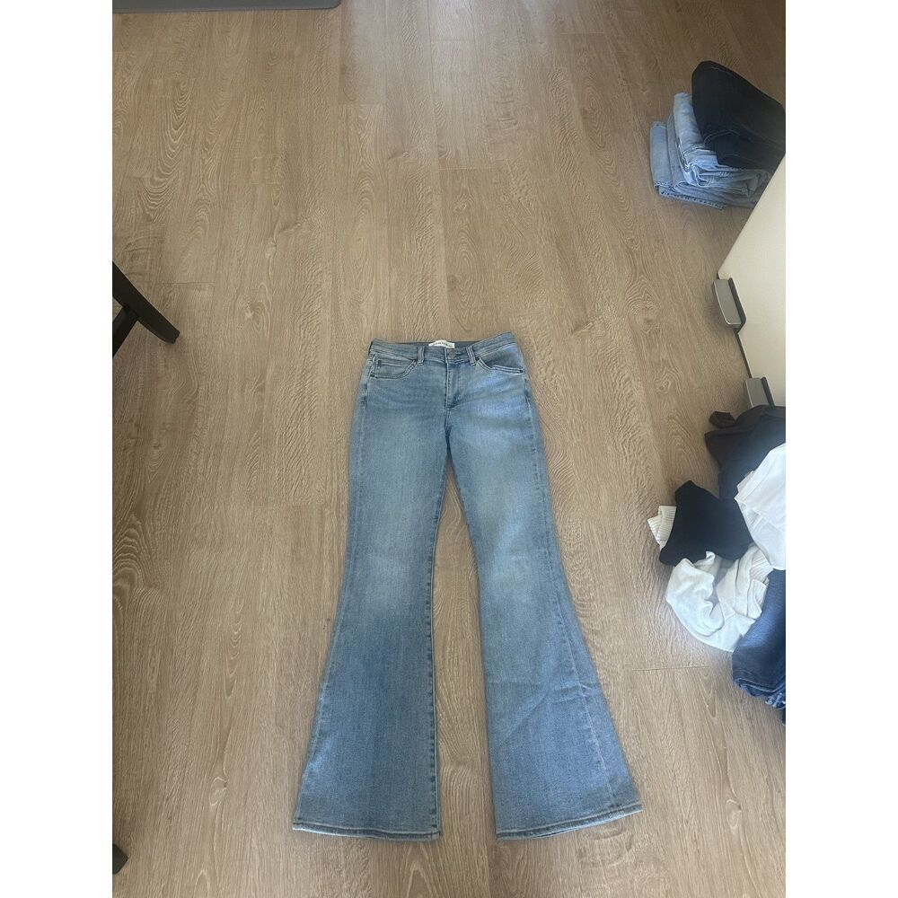 Denim forum donna mid rise flare jean